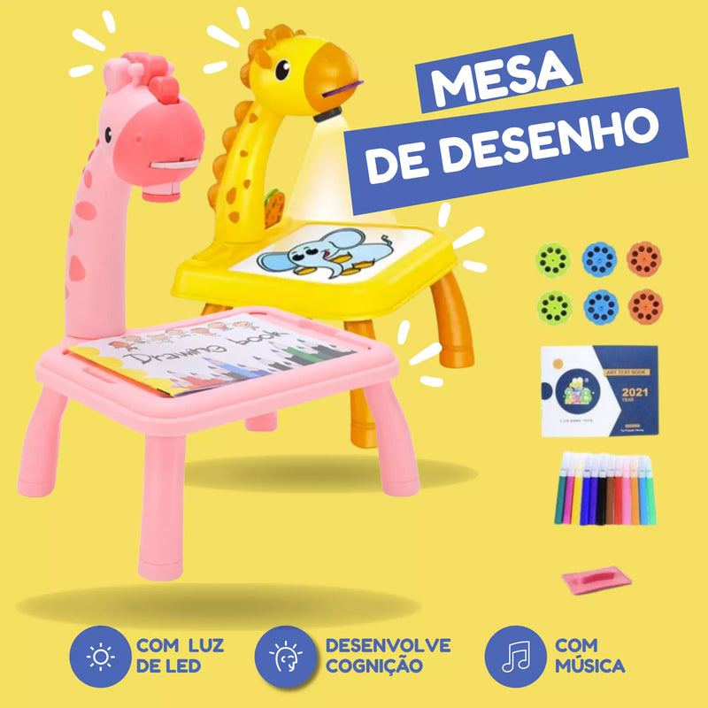 Mesa de desenho infantil