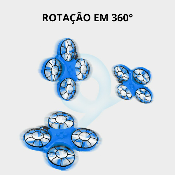 Mini Drone Infantil 3 em 1