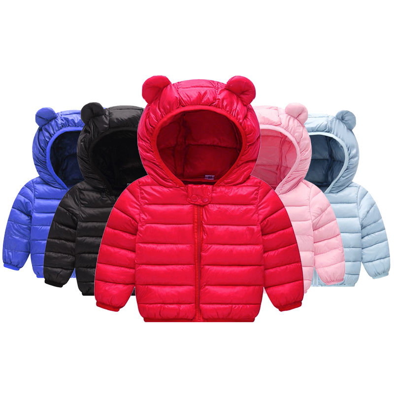 Jaqueta Happy Bear | Puffer Infantil Com Capuz