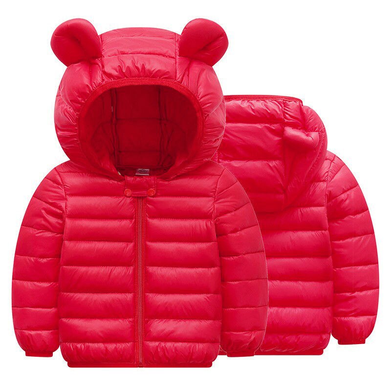 Jaqueta Happy Bear | Puffer Infantil Com Capuz