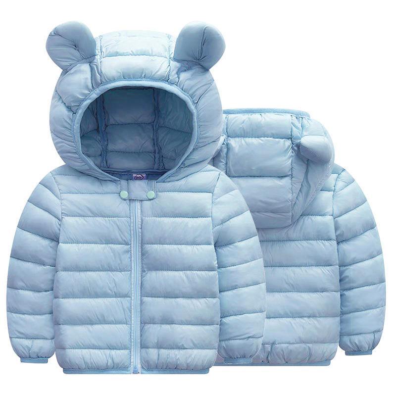 Jaqueta Happy Bear | Puffer Infantil Com Capuz