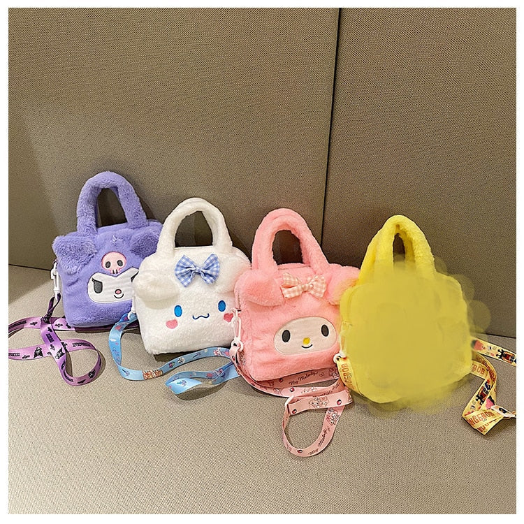 Bolsa Infantil Menina Pelúcia