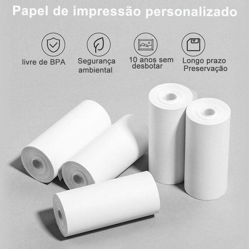 Papel De Impressão Para Câmera Fotográfica 600 Fotos