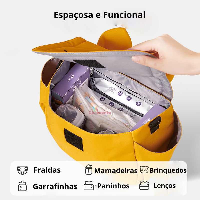 Bolsa Maternidade Gatita - A Mais Fofa do Mercado!