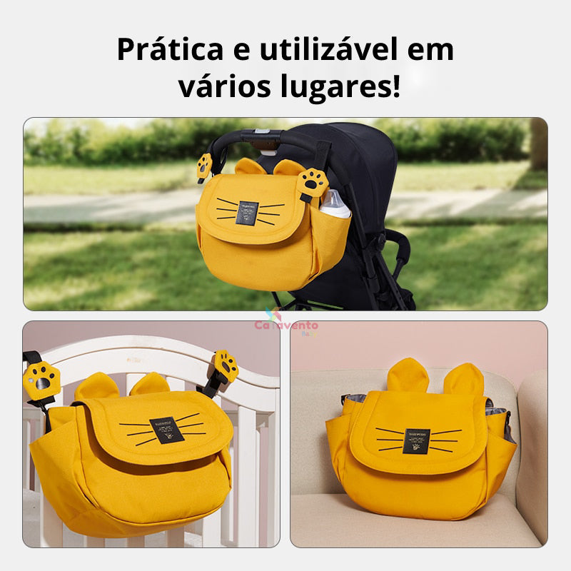 Bolsa Maternidade Gatita - A Mais Fofa do Mercado!