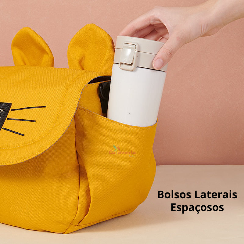 Bolsa Maternidade Gatita - A Mais Fofa do Mercado!