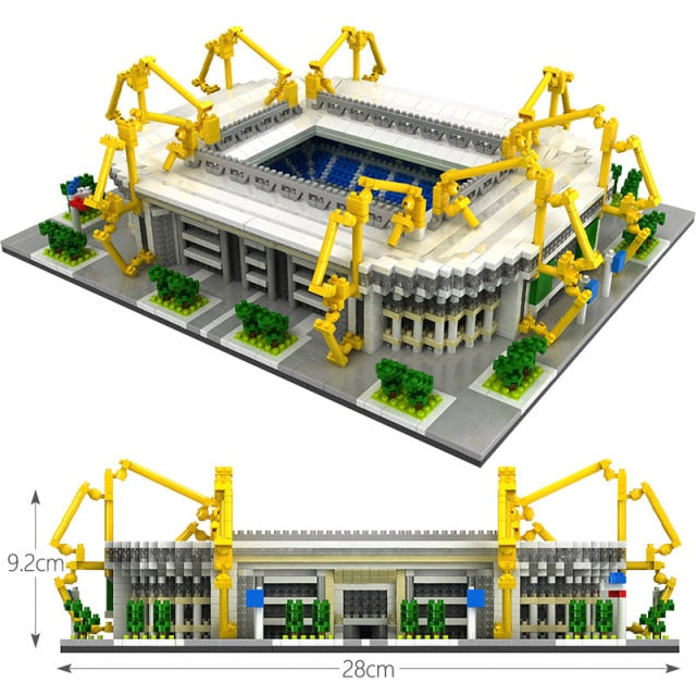 Blocos De Construção Campo De Futebol 3500 ou 3800 Peças